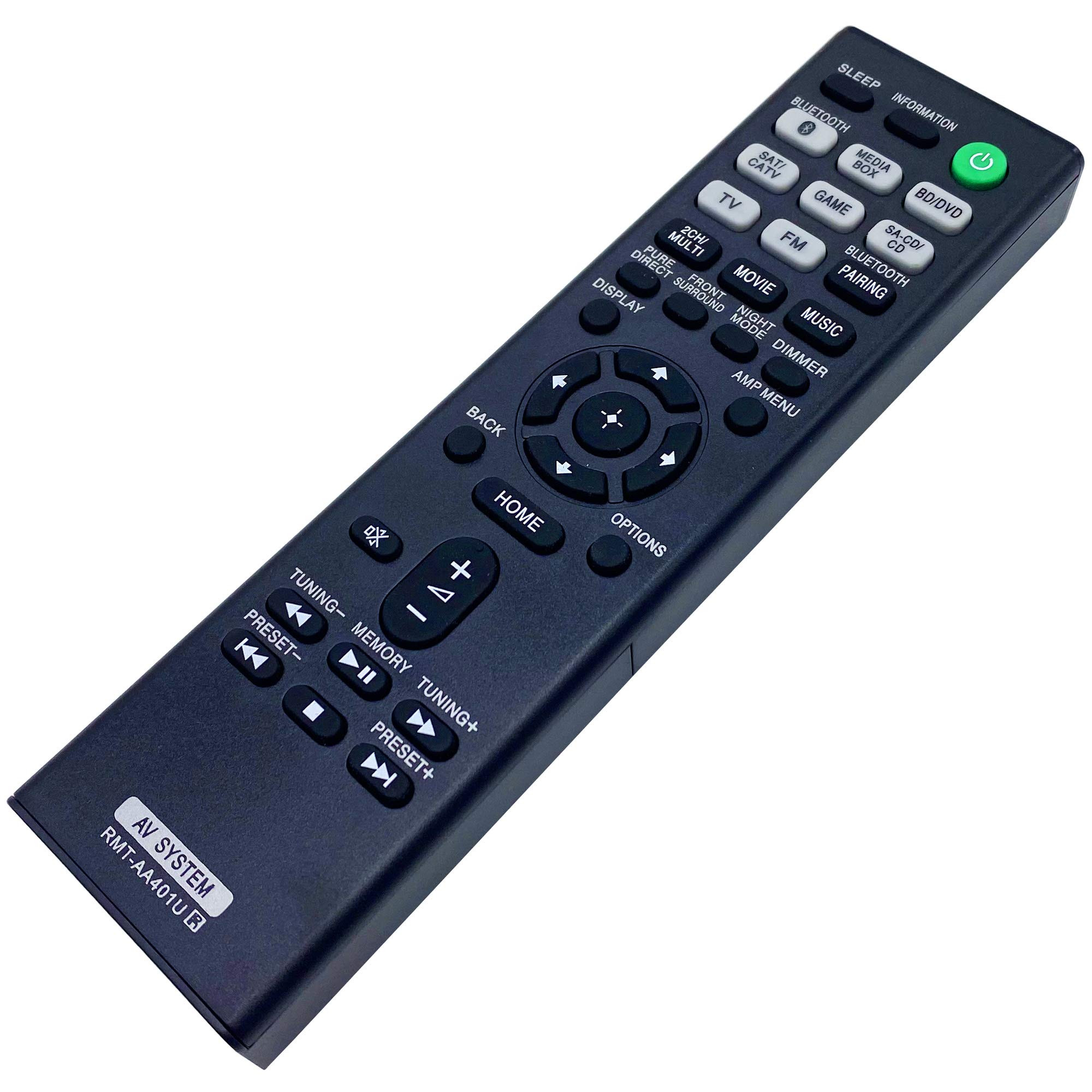 Amazon.com: INTECHING RMT-AA401U AV Receiver Remote Control for